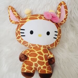 SANRIO HELLOKITTY Giraffe Costume Plush Toy